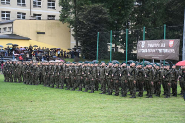 Małopolscy terytorialsi przysięgali w Miechowie